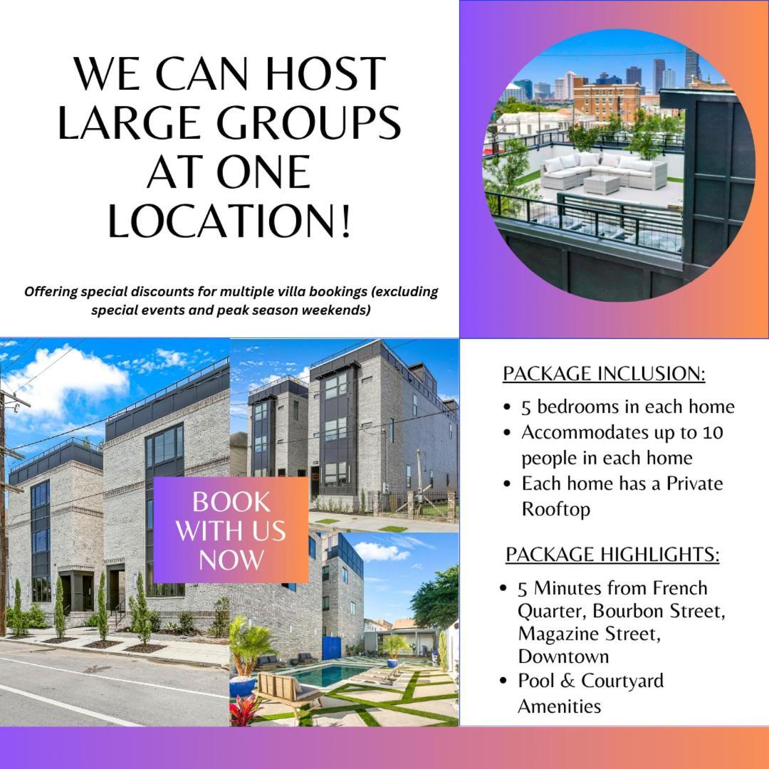 Galaxy Rooftop Villa New Orleans Bagian luar foto